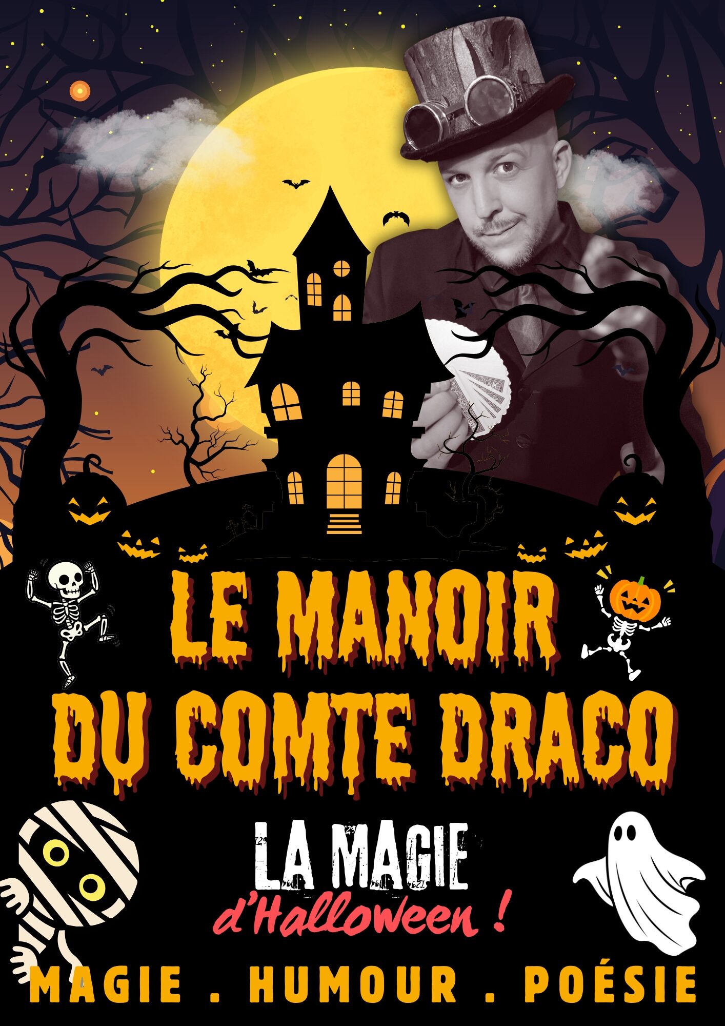 le Manoir du Comte DRACO spectacle jeune public